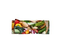 YYHWHJDE Fresh Vegetables and Fruits Prints Baby Bow Headband - Soft & Stretchy Newborn Accessory for Photo Shoots & Baby Showers