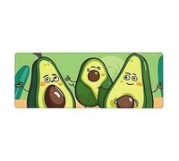 YYHWHJDE Funny Cartoon Avocados Prints Extra Large Mouse pad Mousepad 12x31.5in for Office Gaming Learning