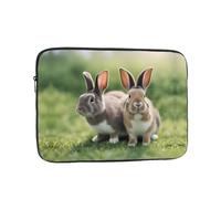 YYHWHJDE Funny Rabbits Prints Portable Laptop Sleeve Bag :: 15 inch Business trip, travel, office, etc. for daily use.