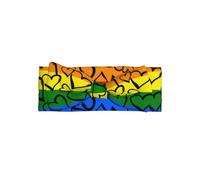 YYHWHJDE Gay Pride Rainbow Pattern Prints Baby Bow Headband - Soft & Stretchy Newborn Throw for Adorable Baby Girls 0-6 Months