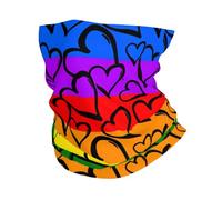 YYHWHJDE Gay Pride Rainbow Pattern Prints Multifunctional Sport Headband: The Great Adventure Throw for Hiking, Biking & More!