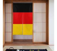 YYHWHJDE German flag Prints Door curtain partition splicing privacy protection suitable for kitchen, bathroom, room 34x56in