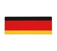 YYHWHJDE German Flag Prints Extra Large Mouse Pad Strong Adhesion, Durable, Precise Locking Edge 12x31.5in