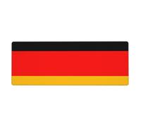 YYHWHJDE Germany Flag Prints Extra Large Mouse Pad Strong Adhesion, Durable, Precise Locking Edge 12x31.5in