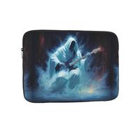 YYHWHJDE Ghost Playing Guitar Prints Protective Shockproof Portable Laptop Sleeve Case 17 inch for Men and Women Business Travel, and Office Daily Use