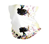 YYHWHJDE Girl Bicycle Butterfly Prints Versatile Sport Throw - Seamless, Quick-Drying, Multifunctional Headwear for Hiking, Biking & More!