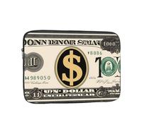 YYHWHJDE Gold Dollar Sign Pattern Shockproof Portable Laptop 13 inch Sleeve Bag for Men and Women - Ideal for Business Travel, School, and Daily Use