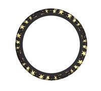 YYHWHJDE gold star Prints Thoughtful Car Accessory Gift - Quality Neoprene Wheel Cover for Drivers
