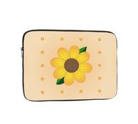 YYHWHJDE Golden Sunflower Prints Protective Shockproof Portable Laptop Sleeve Case 13 inch for Men and Women Business Travel, and Office Daily Use