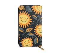 YYHWHJDE goodlooking Hello Sunshine Picture Quality Leather Long Clutch Wallet Designed for Fashion Girls and Women Stylish 7.48 x 4.13 in