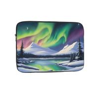 YYHWHJDE Gorgeous Northern Lights Prints Protective Shockproof Portable Laptop Sleeve Case 12 inch for Men and Women Business Travel, and Office Daily Use