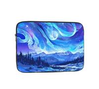YYHWHJDE Gorgeous Northern Lights Prints Protective Shockproof Portable Laptop Sleeve Case 12 inch for Men and Women Business Travel, and Office Daily Use