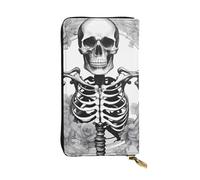 YYHWHJDE Goth Beauty Girl Printing Quality Leather Long Clutch Wallet Designed for Fashion Girls and Women Stylish 7.48 x 4.13 in