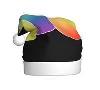 YYHWHJDE Gradient color big pear Prints Christmas Hat for Adult Making It a Fun and Durable Gift for Men and Women