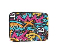 YYHWHJDE Graffiti Skateboard Pattern Shockproof Portable Laptop 15 inch Sleeve Bag for Men and Women - Ideal for Business Travel, School, and Daily Use