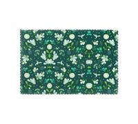 YYHWHJDE Grass and dove Prints Quality Table Throw Layers for Dining, Heat Resistant Placemats Set of 6, Durable Polyester Table Covers with Printed Designs