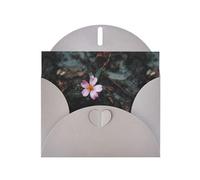YYHWHJDE Gray Greeting Card Flowers in the Mud Pattern for Christmas, Children's Birthday, Valentine's Day, and Party Invitation