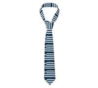 YYHWHJDE greek flag Pattern Men's Necktie for Business, Daily Wear, Work, Birthdays, Weddings, Parties, Banquets Easy Care 57X3.1 In