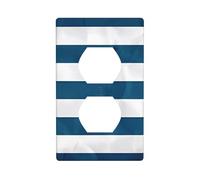 YYHWHJDE Greek Flag Picture Double Socket Wall Panel Decorative is Durable and Suitable for Socket Light Switch Accessories 4.5x2.76in