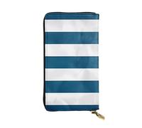 YYHWHJDE greek flag Picture Leather long clutch wallet Designed for fashion girls and women stylish and personalized 7.48 x 4.13 in, Black, One Size