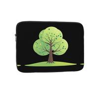 YYHWHJDE Green Polka dot Tree Prints Protective Shockproof Portable Laptop Sleeve Case 15 inch for Men and Women Business Travel, and Office Daily Use