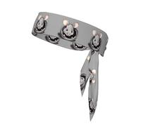 YYHWHJDE Grey rat Prints Sports headscarf, sweat absorbing and breathable, motion headband, double-sided kerchief