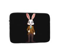YYHWHJDE Grim Rabbit Prints Protective Shockproof Portable Laptop Sleeve Case 10 inch for Men and Women Business Travel, and Office Daily Use