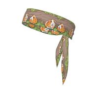 YYHWHJDE Guinea Pigs Funny Prints Sports Double-Sided Headscarf Quick Drying, Moisture Wicking for Women, Girls, and Men
