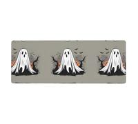 YYHWHJDE Halloween Ghost Prints Extra Large Mouse pad Mousepad 12x31.5in for Office Gaming Learning