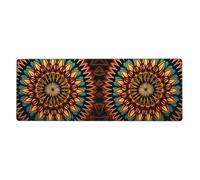 YYHWHJDE Halo Lace Prints Extra Large Mouse Pad Strong Adhesion, Durable, Precise Locking Edge 12x31.5in