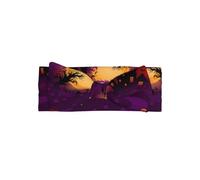 YYHWHJDE Happy Halloween Prints Baby Bow Headband - Soft & Stretchy Newborn Accessory for Photo Shoots & Baby Showers