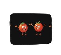 YYHWHJDE Happy Little Tomato Prints Protective Shockproof Portable Laptop Sleeve Case 17 inch for Men and Women Business Travel, and Office Daily Use