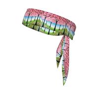 YYHWHJDE Harvest Fruit Tree Prints Sports headscarf, sweat absorbing and breathable, motion headband, double-sided kerchief