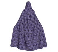 YYHWHJDE Haunted Mansion Prints Hooded Cloak - Oversized Costume Throw, Soft Cosplay Layer