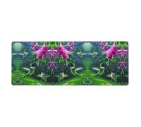 YYHWHJDE Heaven Hummingbird Extra Large Rubber Desk Mat 12x31.5in