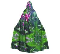 YYHWHJDE Heaven Hummingbird Prints Hooded Cloak - Oversized Costume Throw, Soft Cosplay Layer