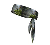 YYHWHJDE Heron by The Lake Prints Sports Headscarf, Casual Headband, Elastic, Sweat Absorbing, Adjustable, Anti Slip