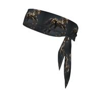 YYHWHJDE Horse Pattern Sports headscarf, sweat absorbing and breathable, motion headband, double-sided kerchief
