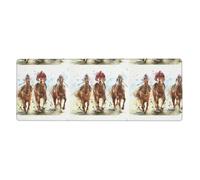 YYHWHJDE Horse Race Riding Extra Large Desk Throw