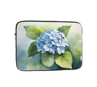 YYHWHJDE Hydrangea Watercolor Prints Protective Shockproof Portable Laptop Sleeve Case 12 inch for Men and Women Business Travel, and Office Daily Use