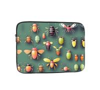 YYHWHJDE Insect Atlas Prints Protective Shockproof Portable Laptop Sleeve Case 15 inch for Men and Women Business Travel, and Office Daily Use