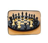 YYHWHJDE International Chess Pattern Shockproof Portable Laptop 13 inch Sleeve Bag for Men and Women - Ideal for Business Travel, School, and Daily Use