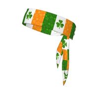 YYHWHJDE irish flag Prints Sports headscarf, sweat absorbing and breathable, motion headband, double-sided kerchief