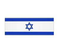 YYHWHJDE Israeli flag Extra Large Desk Throw