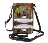 YYHWHJDE Italian Street Leather Crossbody Phone Pouch