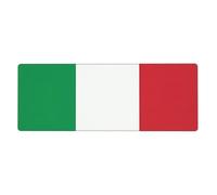 YYHWHJDE Italy Flag Picture Extra Large Mouse Pad, Computer Office Anti Slip Gaming Keyboard Thickened Version 12x31.5in