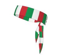 YYHWHJDE italy flag Prints Sports Double-Sided Headscarf for Women and Men Adjustable for All Head Circumferences