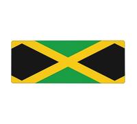 YYHWHJDE jamaica flag Prints Mouse Pad 12x31.5in