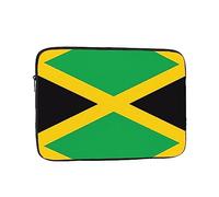 YYHWHJDE Jamaica Flag Prints Protective Shockproof Portable Laptop Sleeve Case 15 inch for Men and Women Business Travel, and Office Daily Use