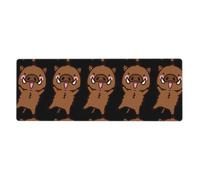 YYHWHJDE Jumping boar animation Mouse Pad 12x31.5in Extended Desk Mat